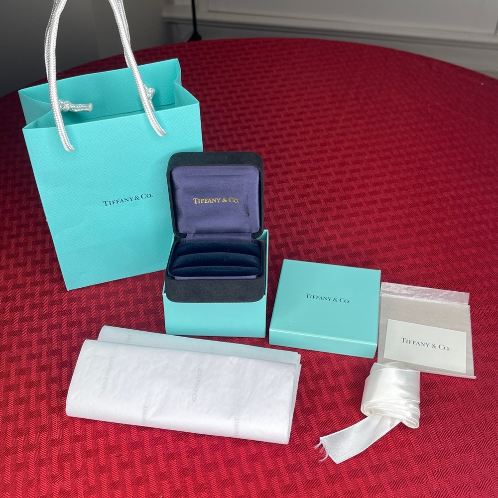 Tiffany & Co. Ring Packaging Set